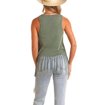 Rock & Roll Texas Women's Tank BW20T05947 - Image 2