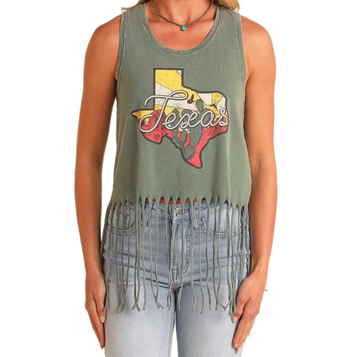 Rock & Roll Texas Women's Tank BW20T05947 - Image 3