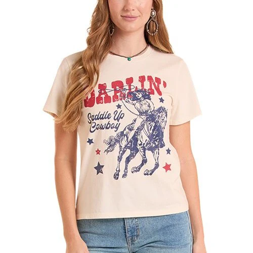 Rock & Roll Darlin Saddle Up Women's Top BW21T08891