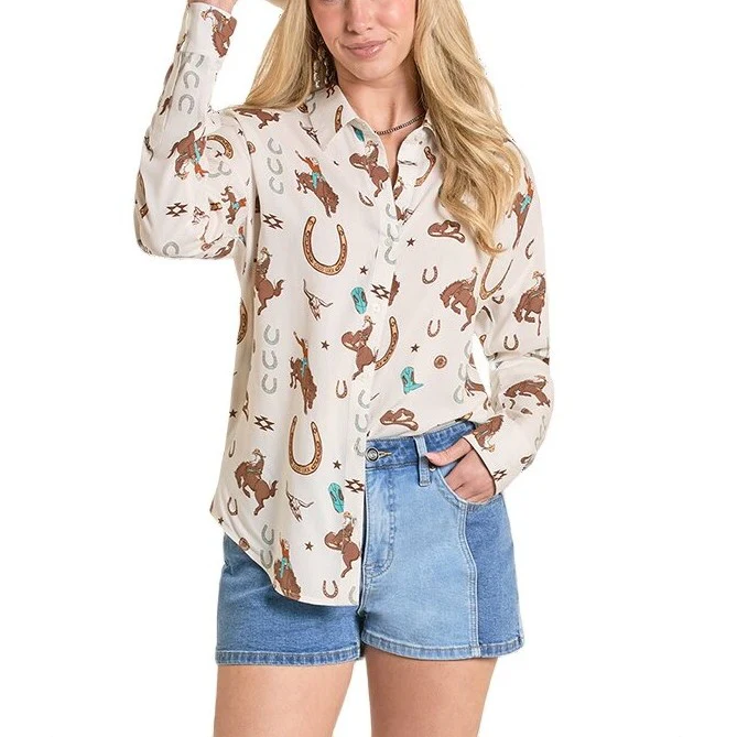 Rock & Roll Lucky Rodeo Women’s Top BWB2S08133