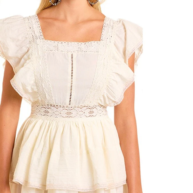 Rock & Roll Flutter Sleeve Women's Mini Dress BWD0R06284 - Image 3