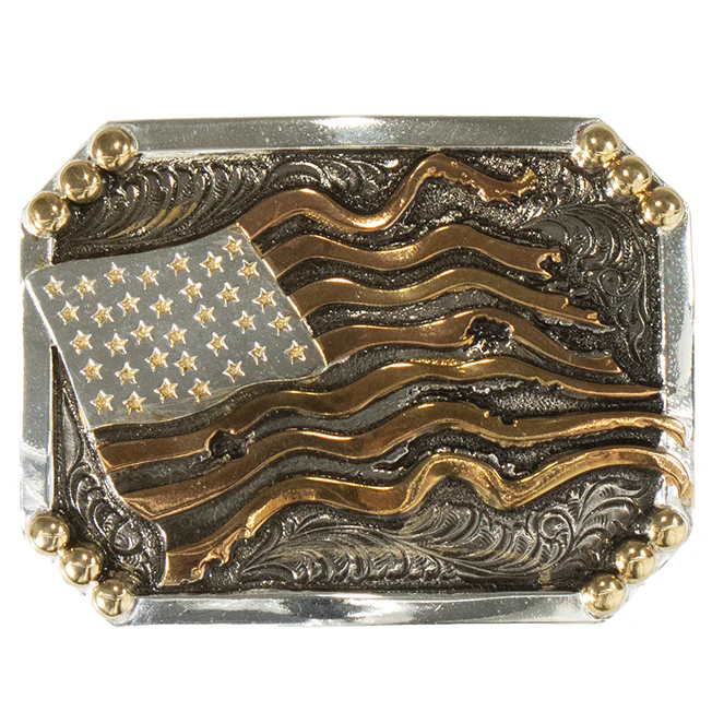 Crumrine Vintage American Flag Buckle C10011