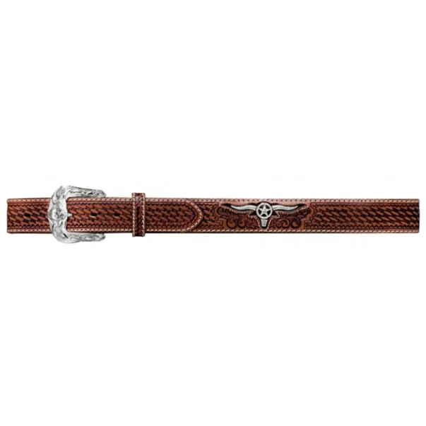 Justin Trophy Bull Belt C11284 - Image 4