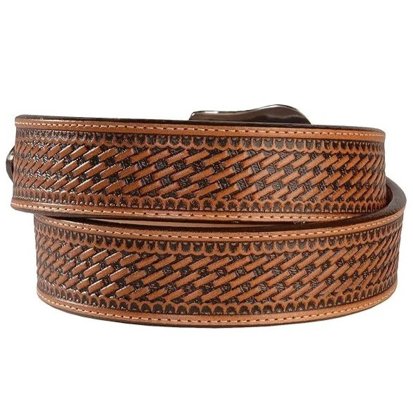 Justin Bronco Tan Belt C12264 - Image 2