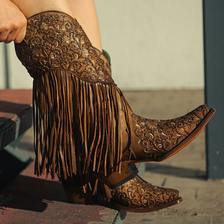 Corral Honey Fringe Women's Boot C3876 - Image 5