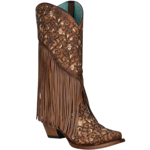 Corral Honey Fringe Women's Boot C3876 - Image 7