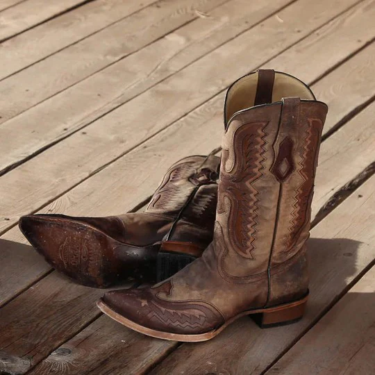 Corral Rugged Eagle Inlay Men's Boot C3952 - Image 5
