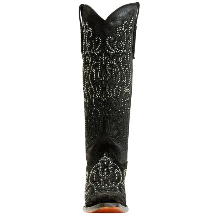 Corral Tall Black Crystal Women's Boot C4097 - Image 4