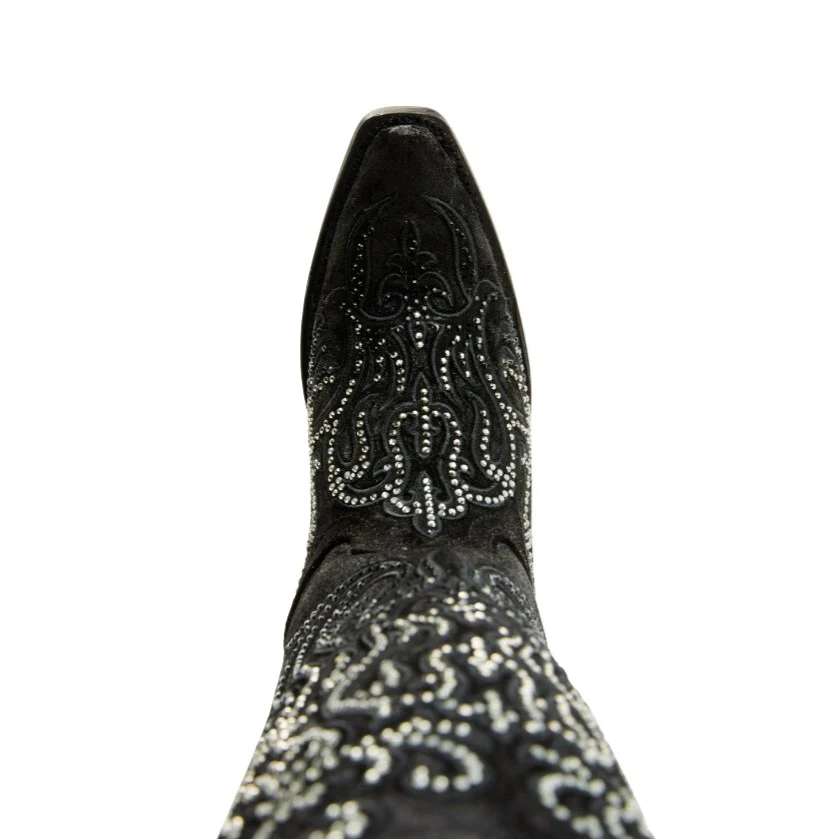 Corral Tall Black Crystal Women's Boot C4097 - Image 6