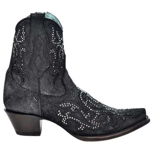 Corral Embroidery Crystal Women's Bootie C4106 - Image 2