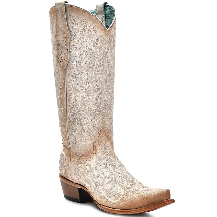Corral White Luminescent Women's Boot C4143