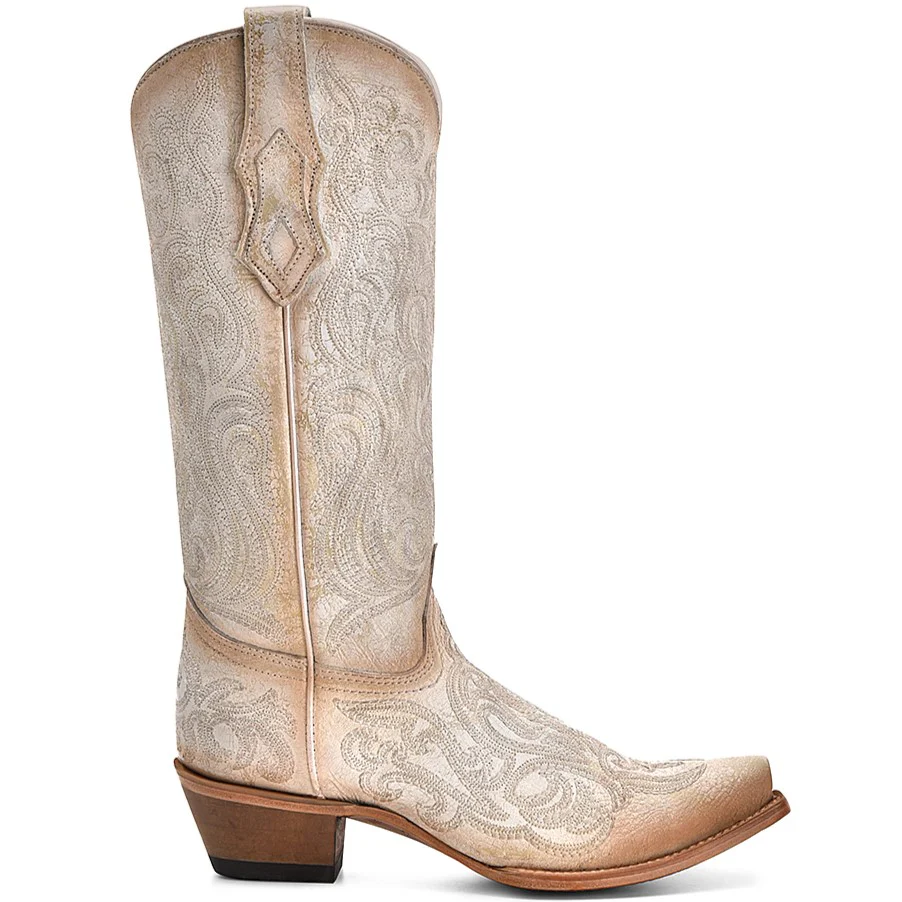 Corral White Luminescent Women's Boot C4143 - Image 2
