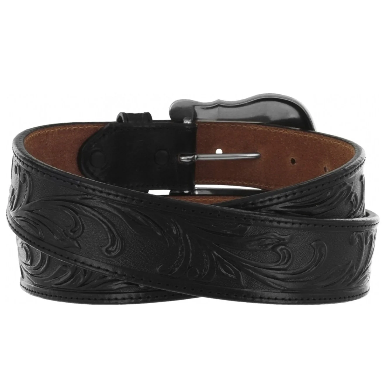 Tony Lama Westerly Ride True Black Belt C41513 - Image 2