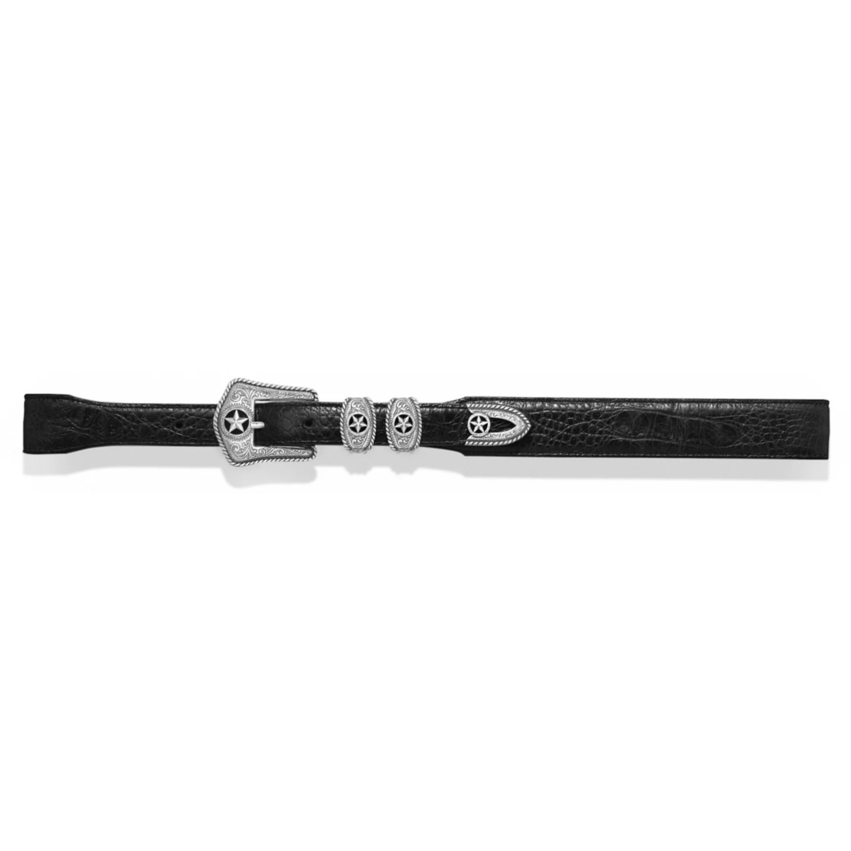 Tony Lama County Croc Black Belt C42123 - Image 3