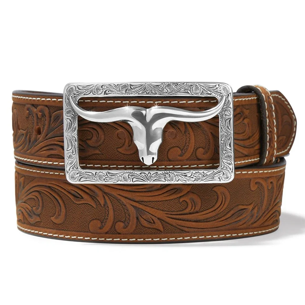 Leegin Stockyard Brown Belt C42859