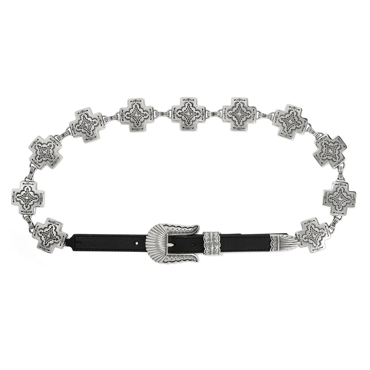 Tony Lama Nizhoni Cross Chain Belt C51313