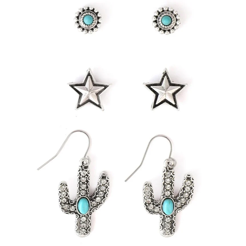Cowgirl Confetti Beauty Blossoms Earrings CCERR103