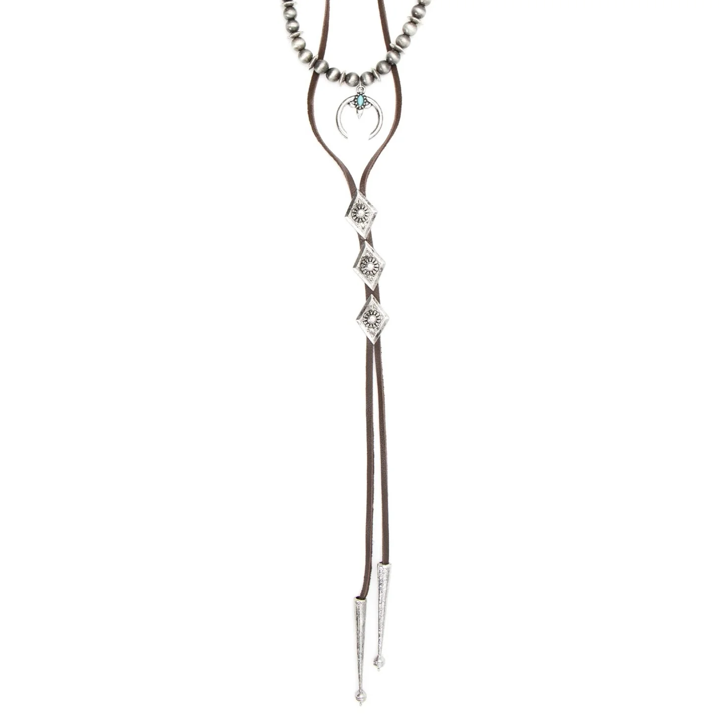 Cowgirl Confetti Forget Me Not Necklace CCNEC48