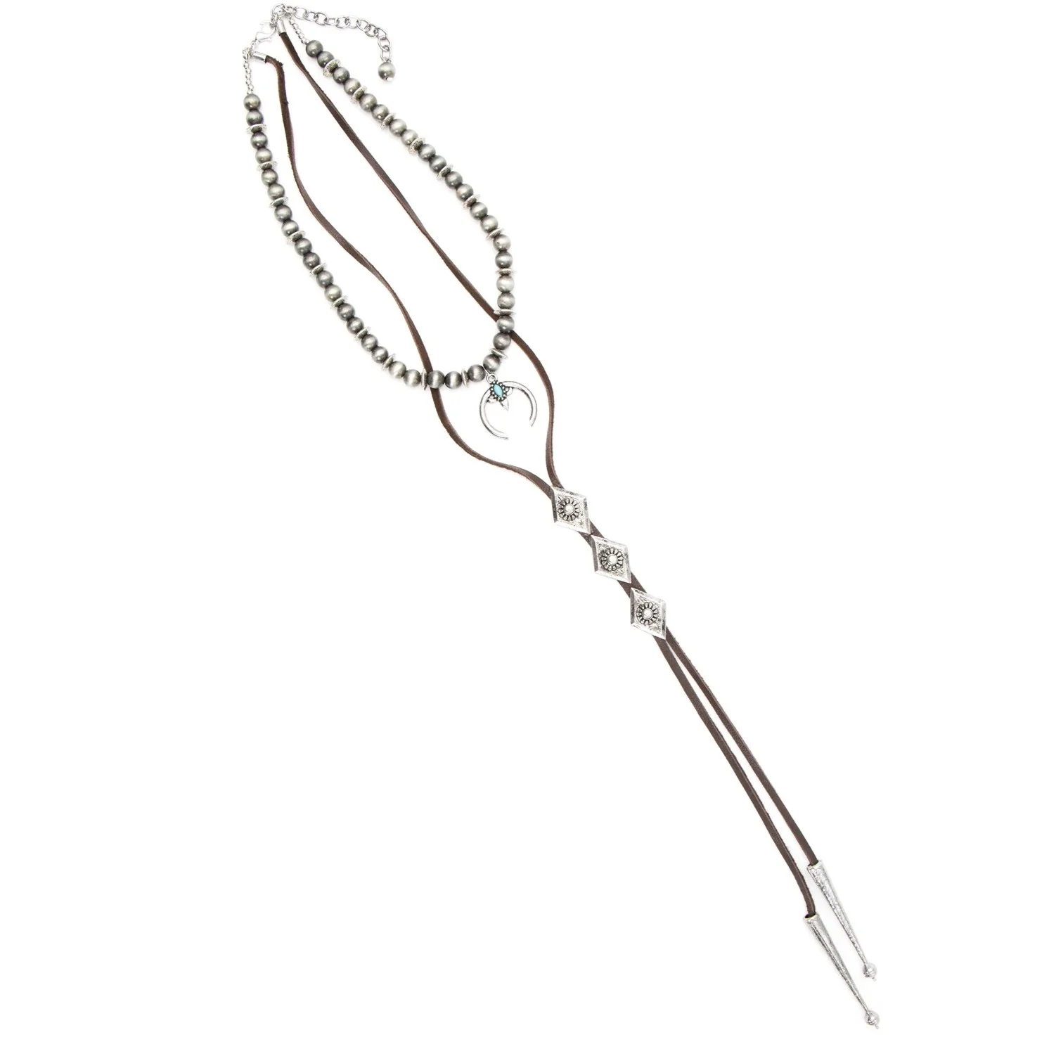 Cowgirl Confetti Forget Me Not Necklace CCNEC48 - Image 4
