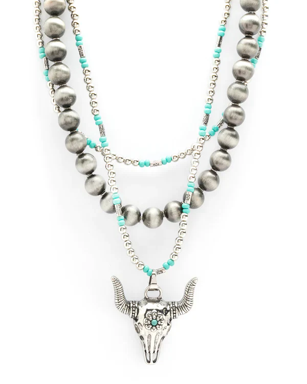 Cowgirl Confetti Turn it Loose Necklace CCNEC75