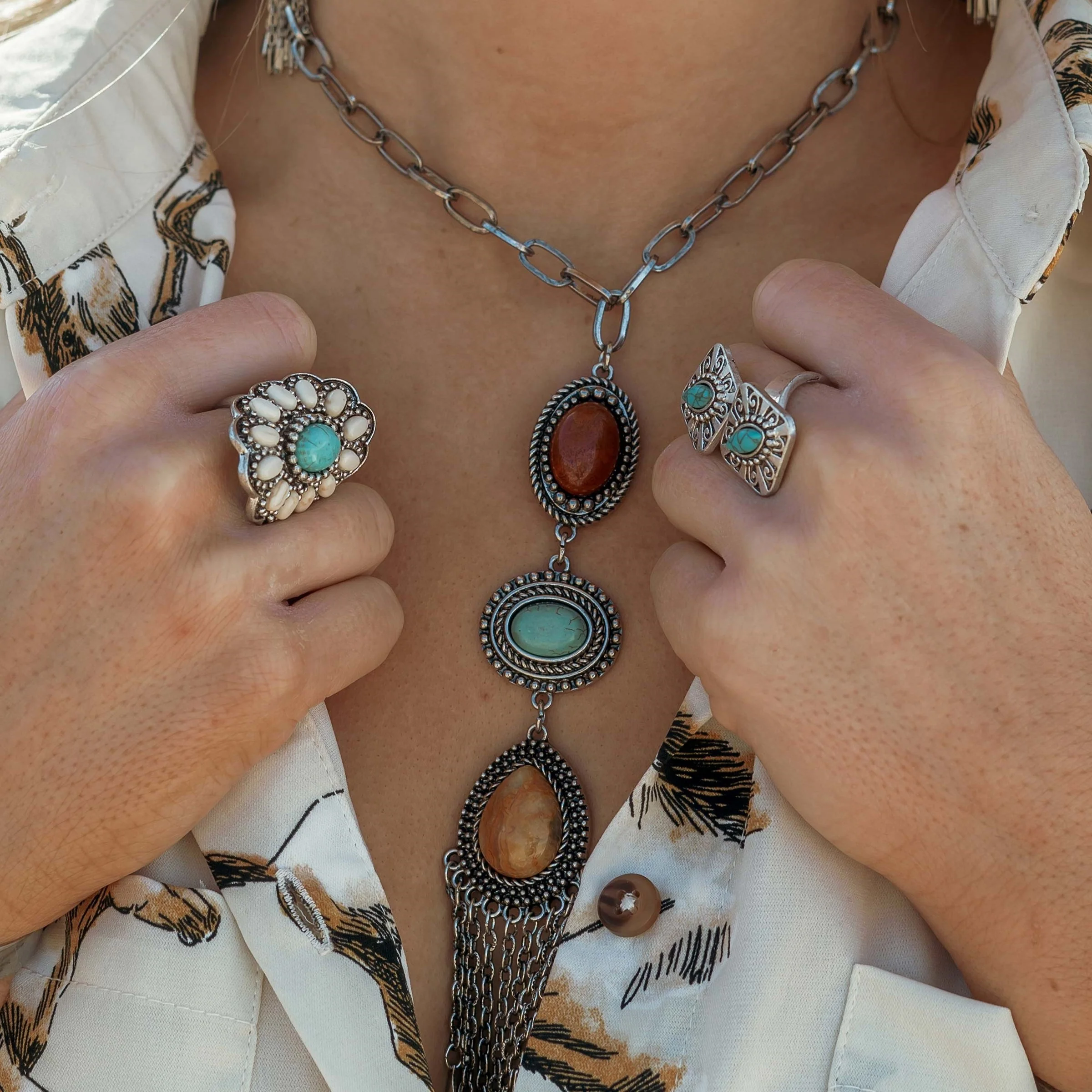 Cowgirl Confetti Brilliant Mistake Necklace CCNEC98 - Image 2