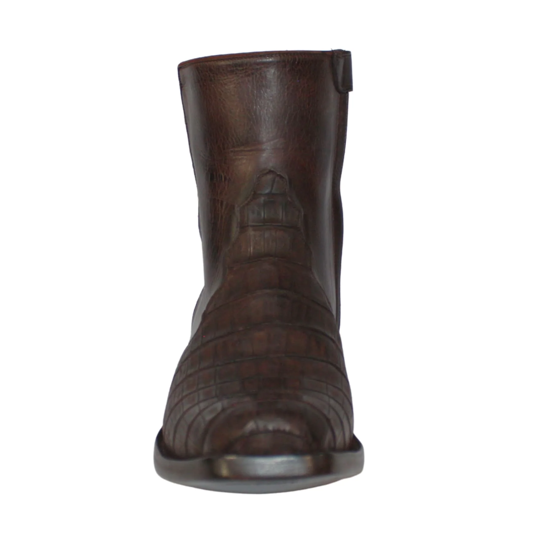 Black Jack Sueded Caiman Belly Men's Bootie CH1329 - Image 4