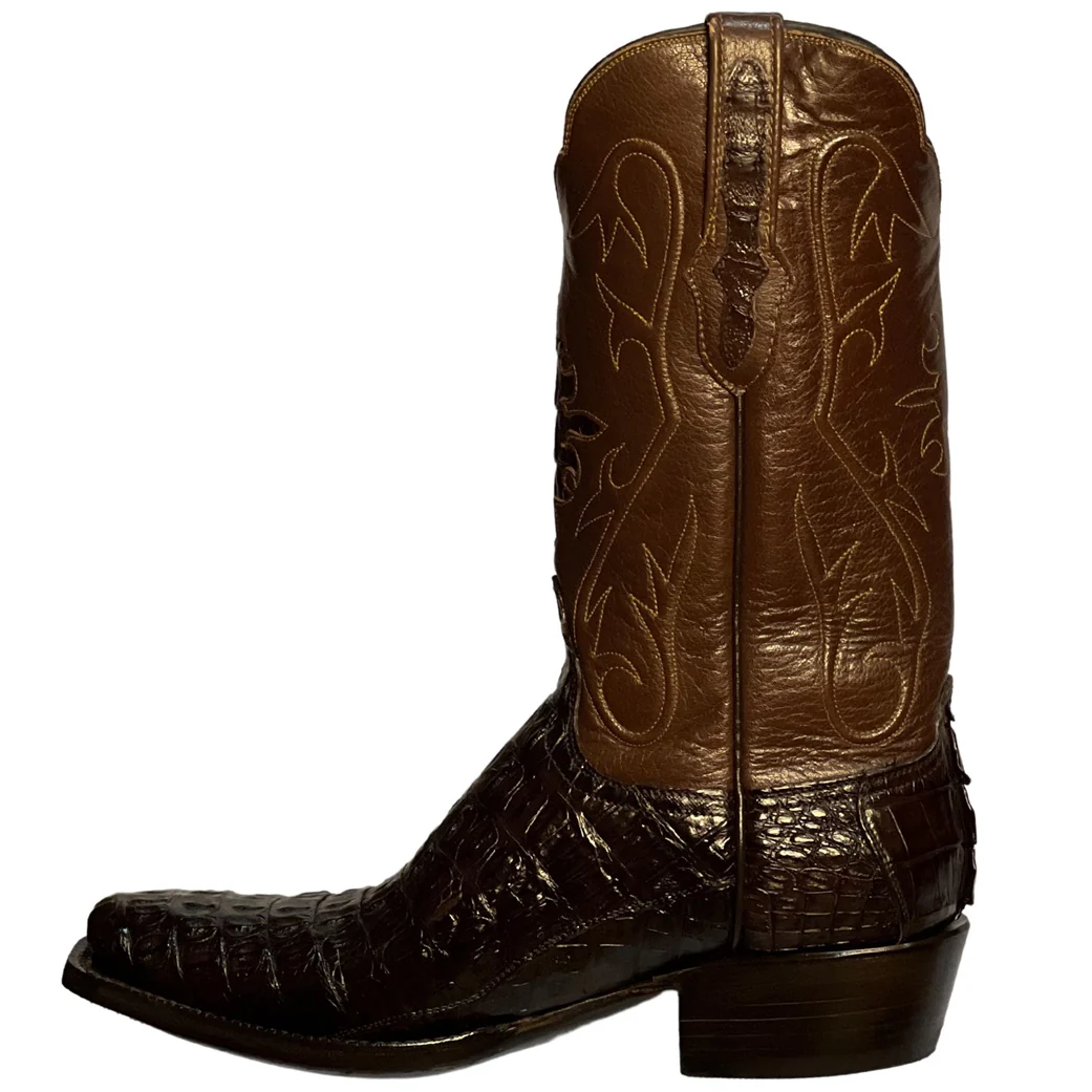 Black Jack Caiman Tail Chocolate Men's Boot CH7210 - Image 3