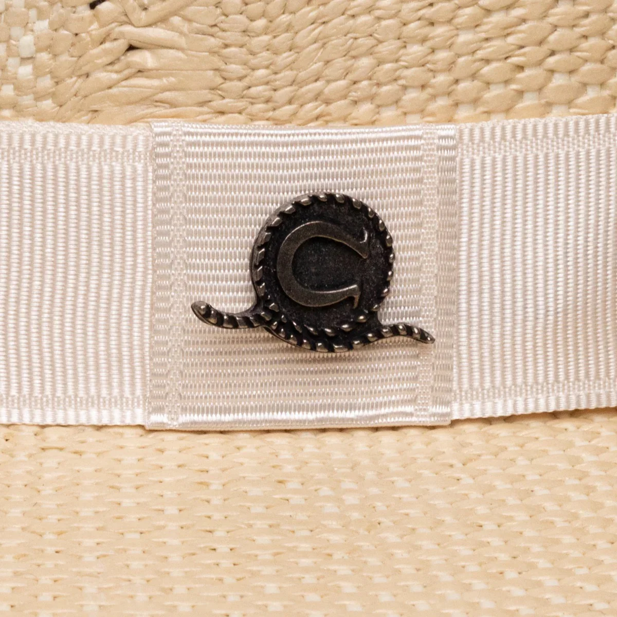 Charlie 1 Horse Mexico Shore Cream Straw Flat Brim - Image 7