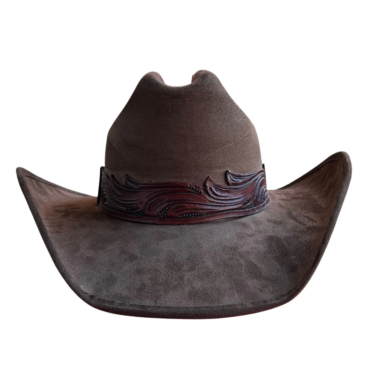 Chida Frida Rodeo Brown Suede Cowboy Hat TTF003-00CF-07 - Image 4