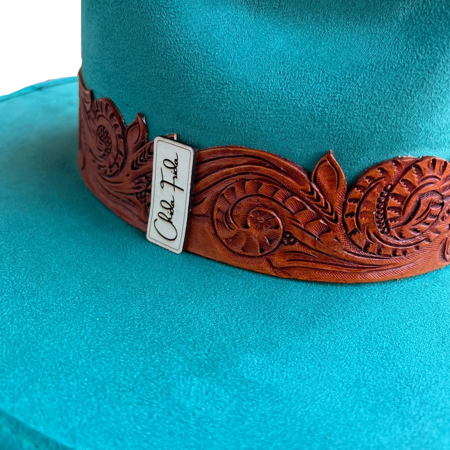 Chida Frida Stevie Aqua Flat Brim TTF040-00VA-01 - Image 4