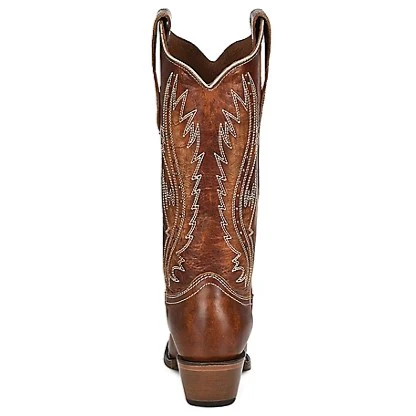 Circle G Brown Embroidery Stud Women's Boot L2068 - Image 4
