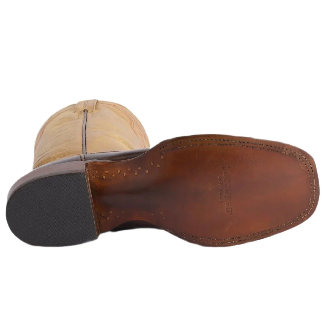 Lucchese Martin Chocolate Men’s Boot CL1567 - Image 5
