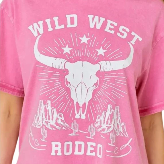 Mainstrip Wild West Rodeo Women's Top CT34156 - Image 3