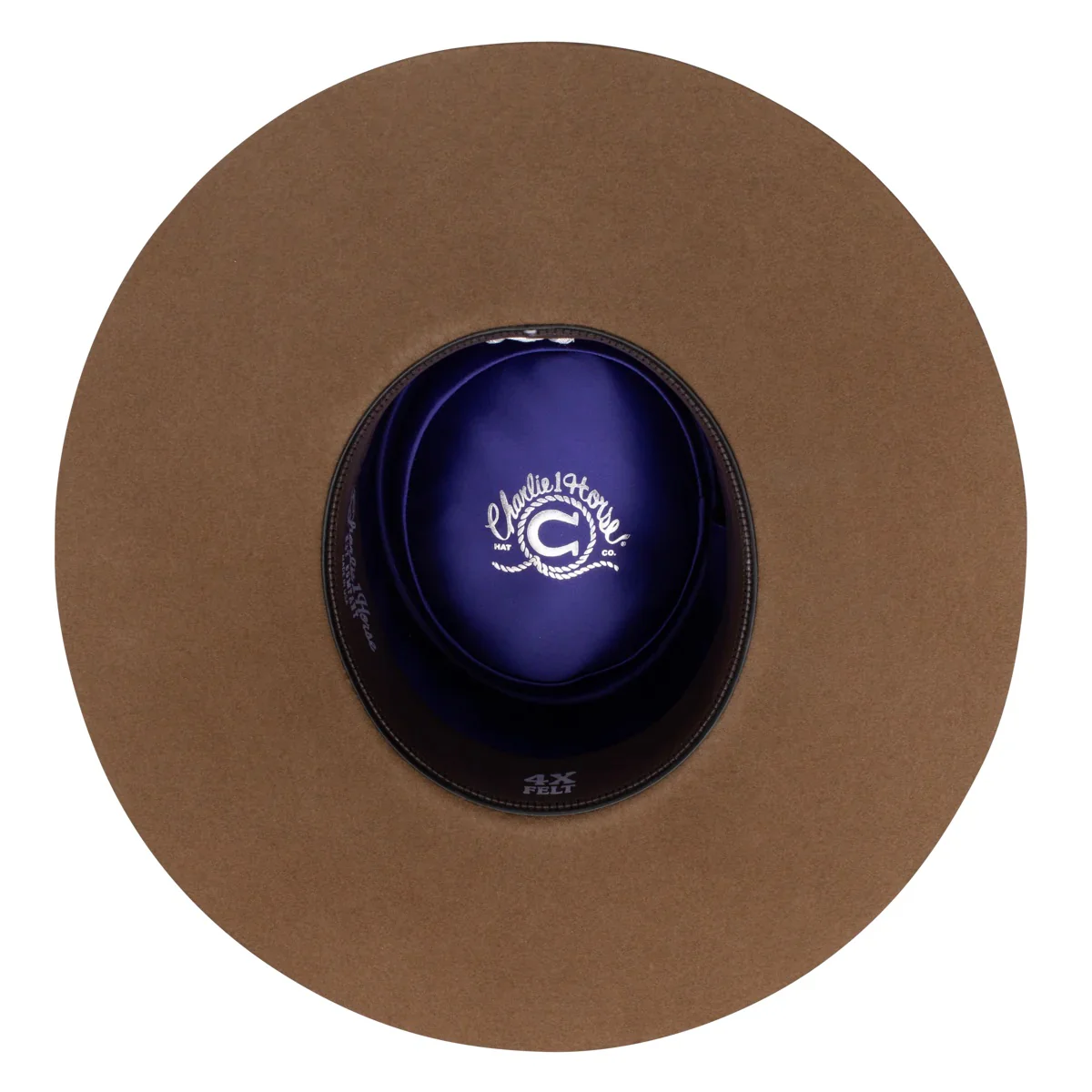 Charlie 1 Horse High Desert Pecan Flat Brim CWHIDT-2242P5 - Image 6