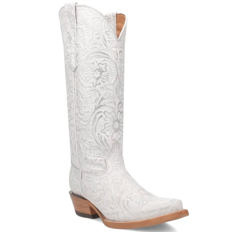 Dingo Bellona White Women's Boot DI216