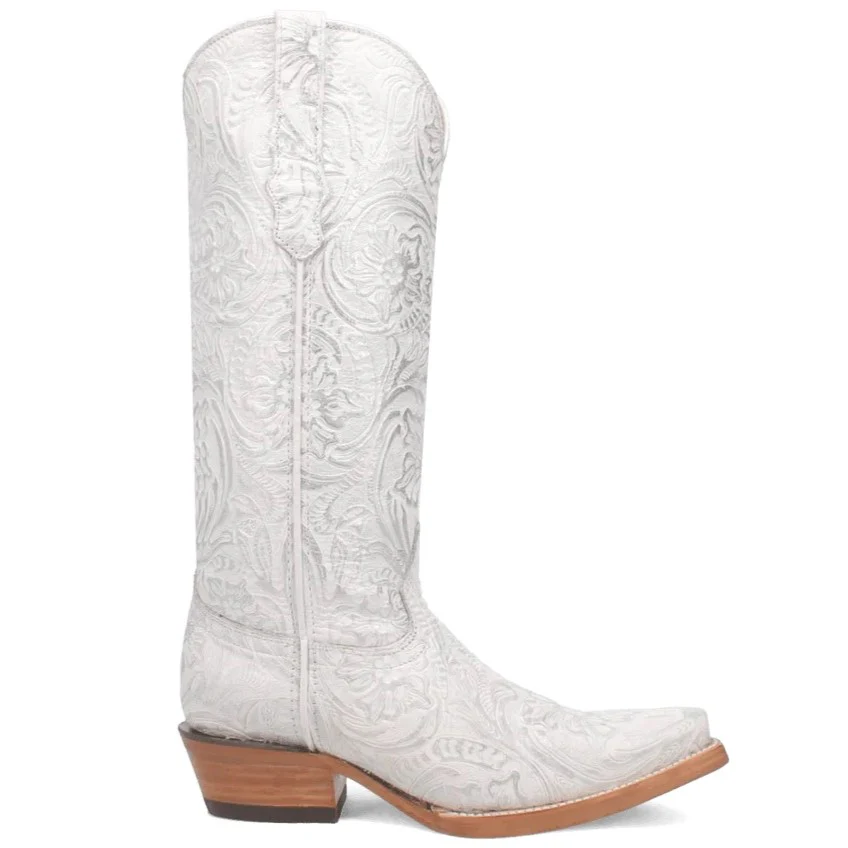 Dingo Bellona White Women's Boot DI216 - Image 2