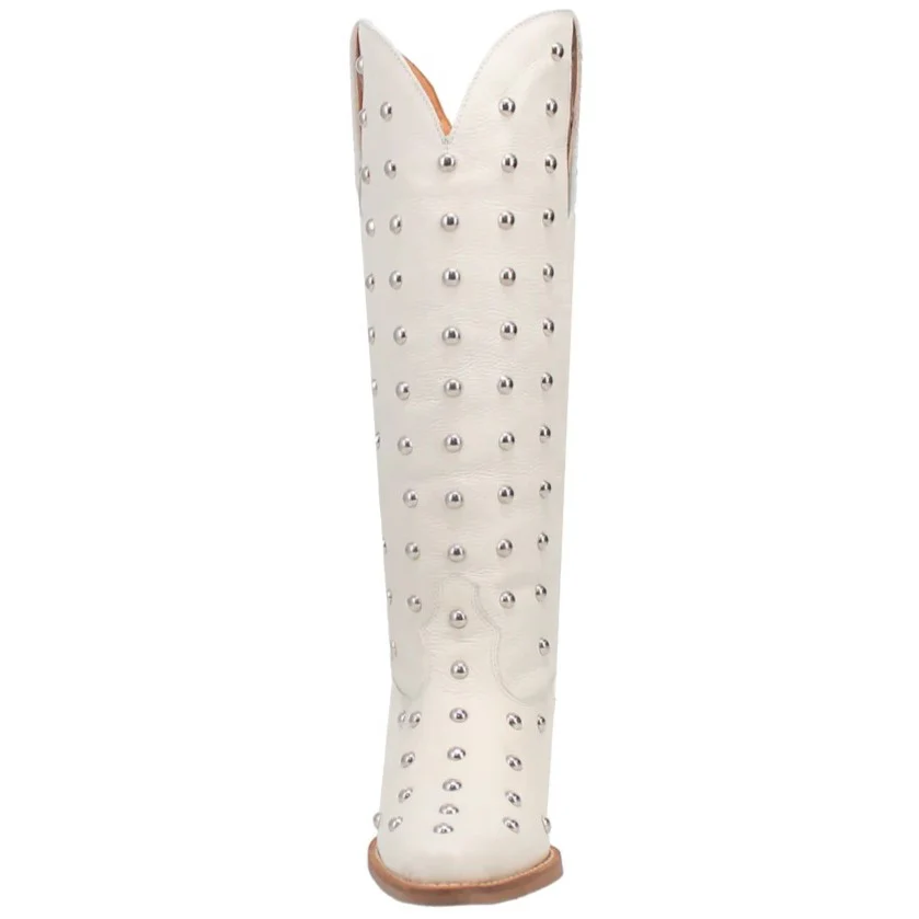 Dingo Broadway Bunny White Women's Boot DI155 - Image 4