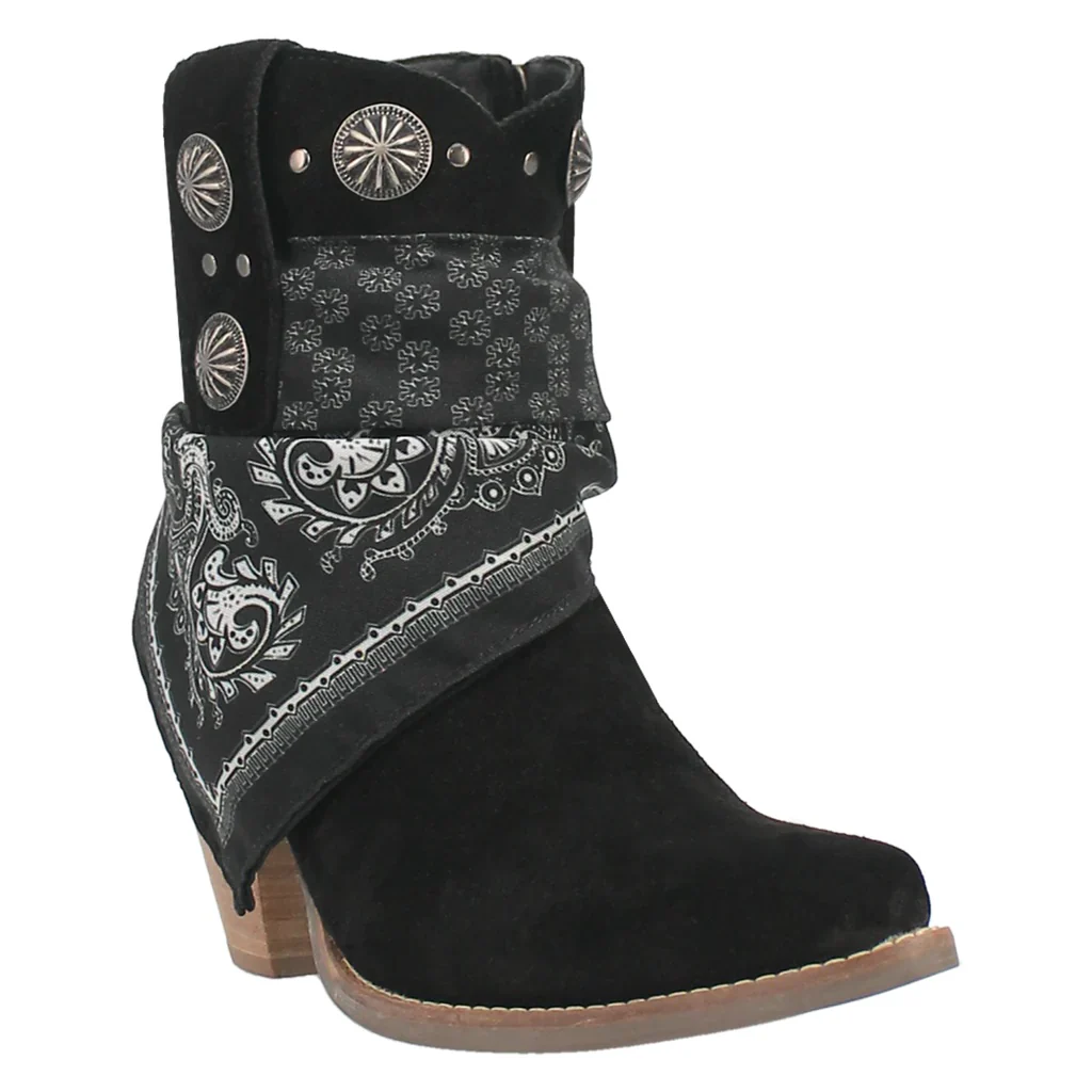Dingo Bandida Black Women's Bootie DI184