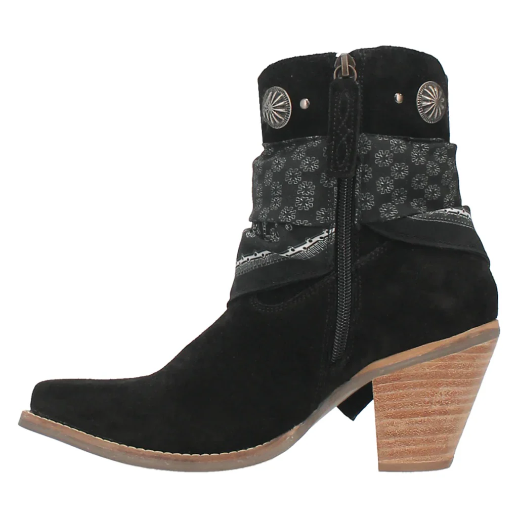 Dingo Bandida Black Women's Bootie DI184 - Image 4