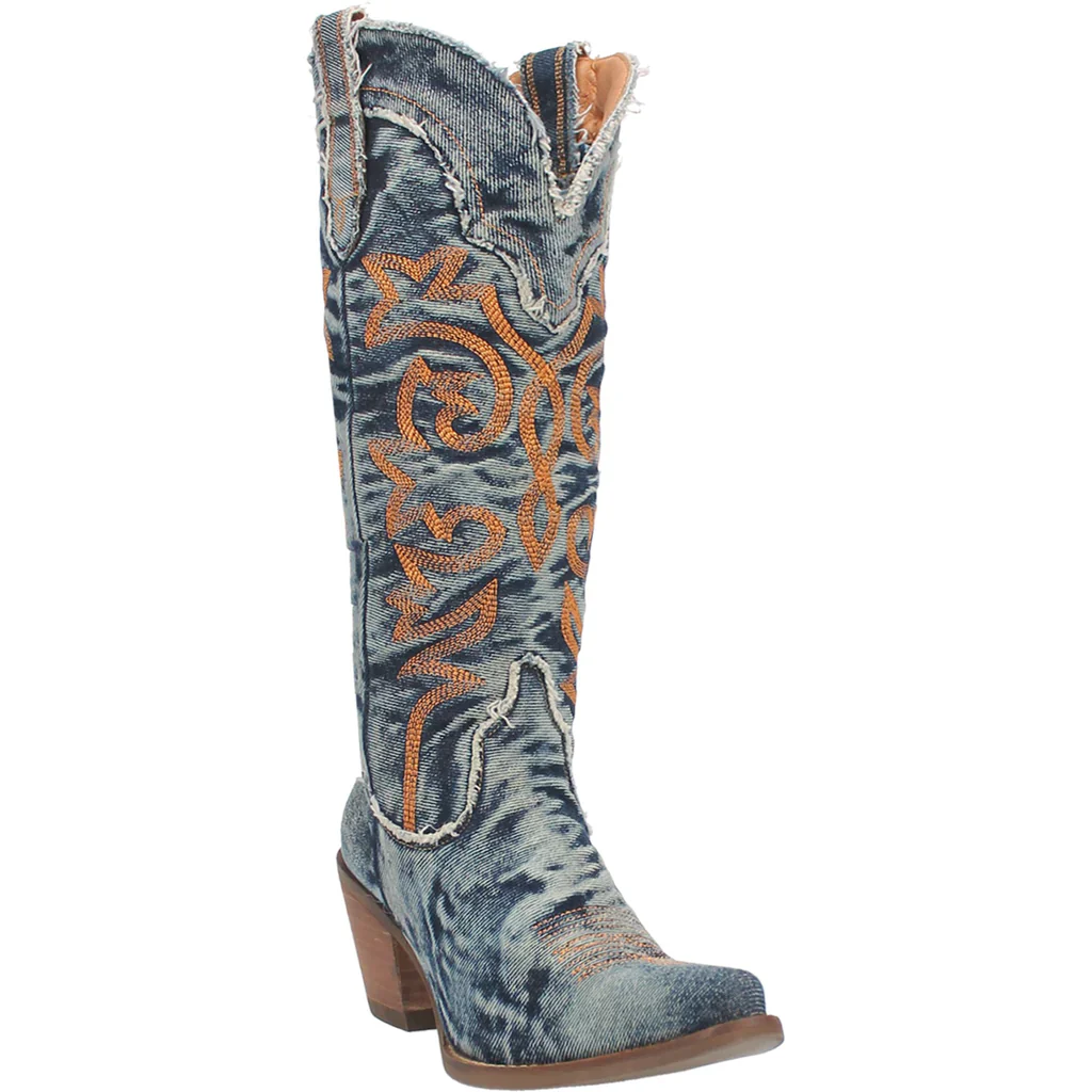 Dingo Texas Tornado Denim Women's Boot DI943