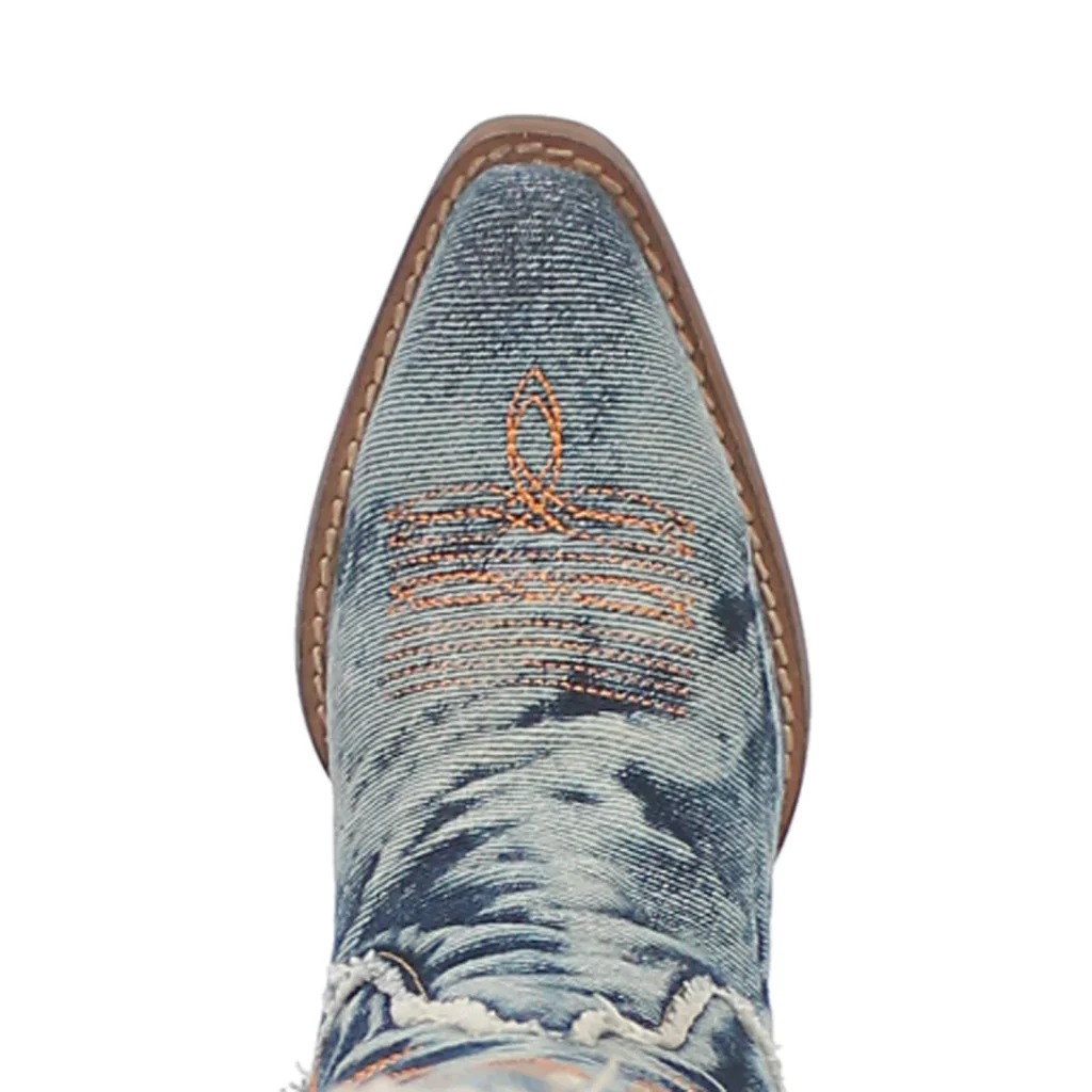 Dingo Texas Tornado Denim Women's Boot DI943 - Image 6