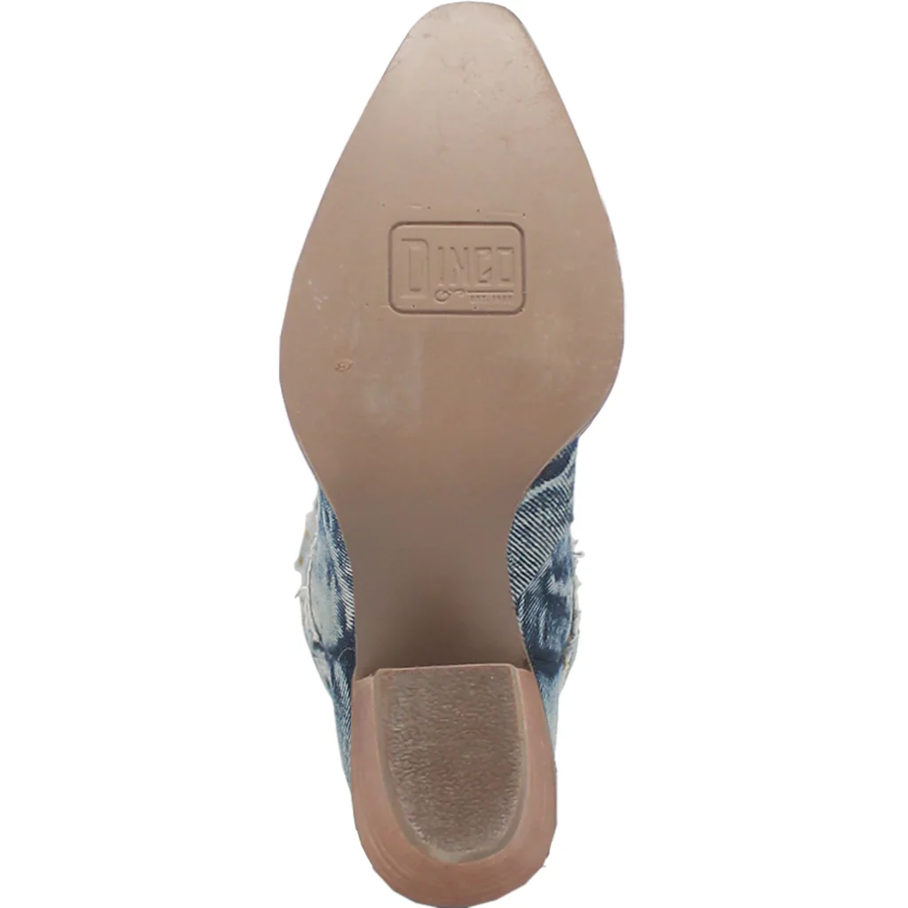 Dingo Texas Tornado Denim Women's Boot DI943 - Image 7