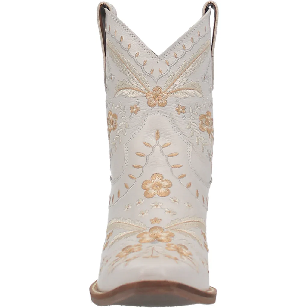 Dingo Primrose White Women's Bootie DI748 - Image 5