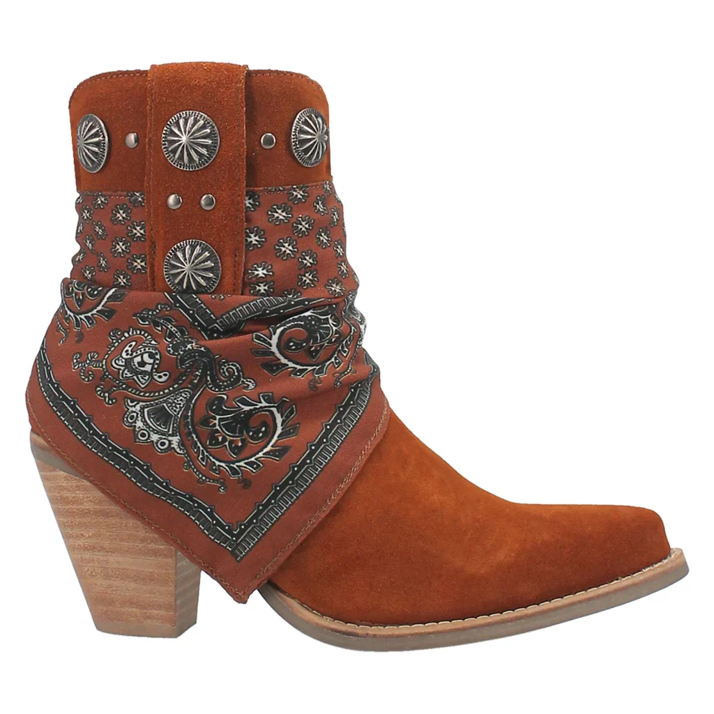 Dingo Bandida Brown Women's Bootie DI184 - Image 2