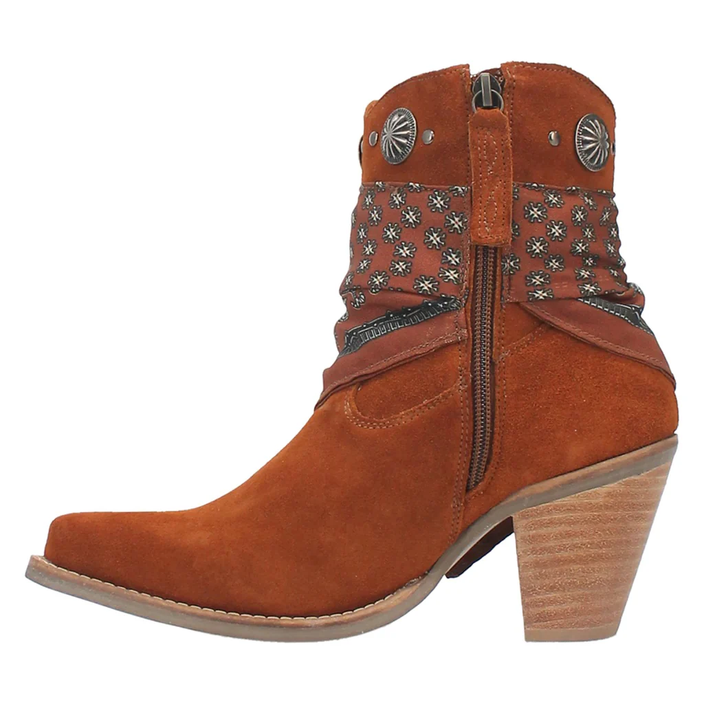 Dingo Bandida Brown Women's Bootie DI184 - Image 3
