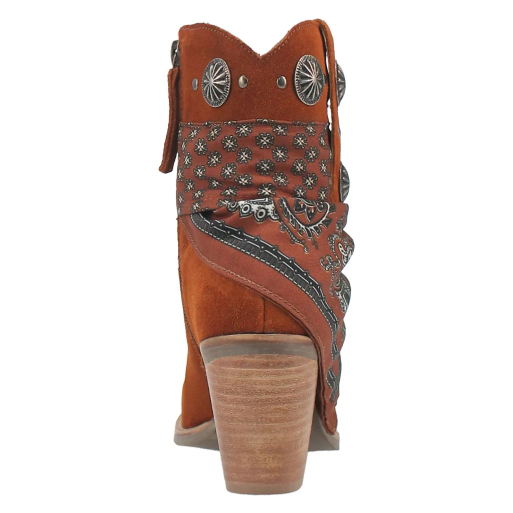 Dingo Bandida Brown Women's Bootie DI184 - Image 5