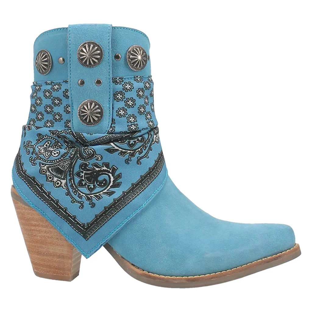 Dingo Bandida Blue Women's Bootie DI184 - Image 2