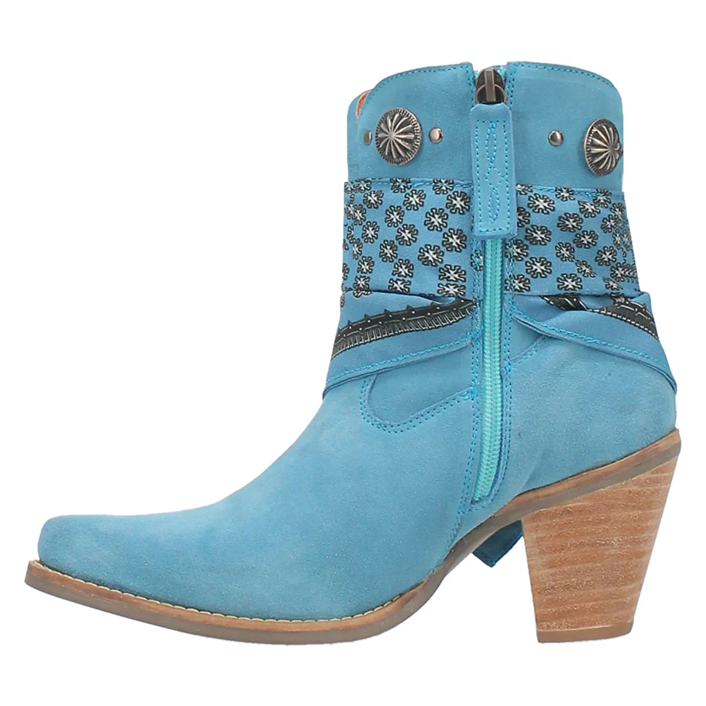 Dingo Bandida Blue Women's Bootie DI184 - Image 3