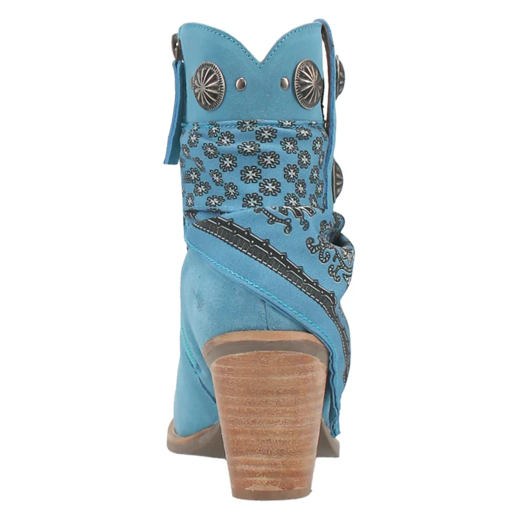 Dingo Bandida Blue Women's Bootie DI184 - Image 4