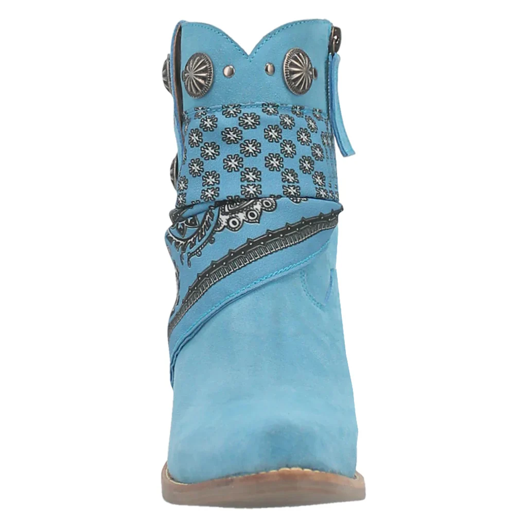 Dingo Bandida Blue Women's Bootie DI184 - Image 5